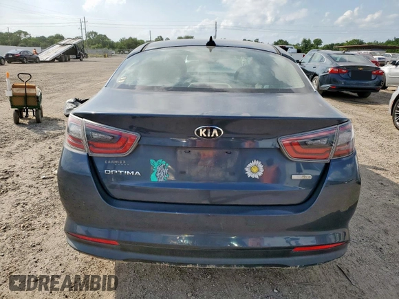 2015 Kia Optima с VIN KNAGM4ADXF5081819, выставлен на аукционе Copart как лот 59609405 с пробегом Не указан миль и Чистый • Clean title. История ставок и продаж доступна на DreamBid. Изображение 6.