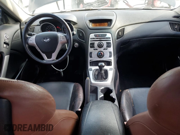 2010 Hyundai Genesis Coupe Grand Touring с VIN KMHHU6KHXAU010084, выставлен на аукционе Copart как лот 51584625 с пробегом 97 193 миль миль и Чистый • Clean title. История ставок и продаж доступна на DreamBid. Изображение 8.