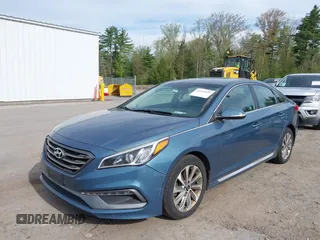 2017 Hyundai Sonata Sport with VIN 5NPE34AF9HH504276, listed as a IAAI auction lot 42222535 with 127,362 mi miles and . Bid and sale history available at DreamBid. Image 2.