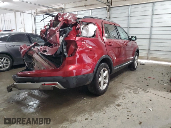 2017 Ford Explorer XLT with VIN 1FM5K8D8XHGD17782, listed as a Copart auction lot 79560054 with 130,421 mi miles and Non Repairable. Bid and sale history available at DreamBid. Image 3.