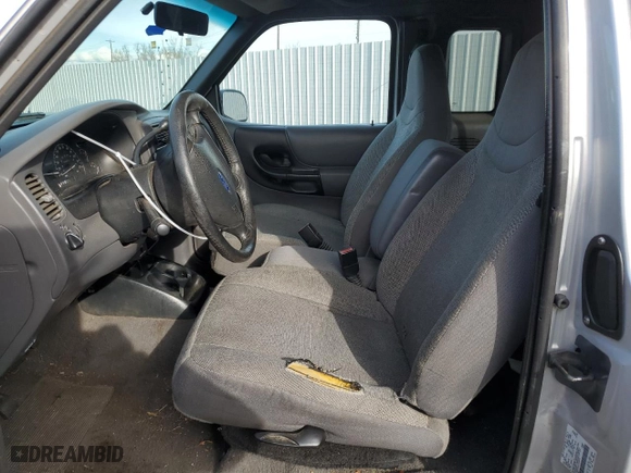 2001 Ford Ranger XL Fleet with VIN 1FTZR15U01TA03575, listed as a Copart auction lot 43755965 with 168,669 mi miles and Salvage Title. Bid and sale history available at carsss.com. Image 7.