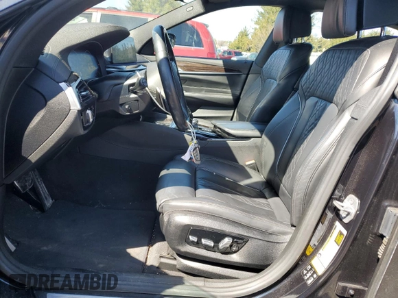 2019 BMW 6 Series 640i xDrive with VIN WBAJV6C56KBK08937, listed as a Copart auction lot 50201275 with 9,000 mi miles and Salvage Title. Bid and sale history available at carsss.com. Image 7.