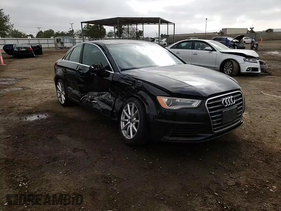 2015 Audi A3 1.8T Premium Plus with VIN WAUCCGFF9F1092525, listed as a Copart auction lot 49911583 with 90,168 mi miles. Bid and sale history available at carsss.com. Image 11.
