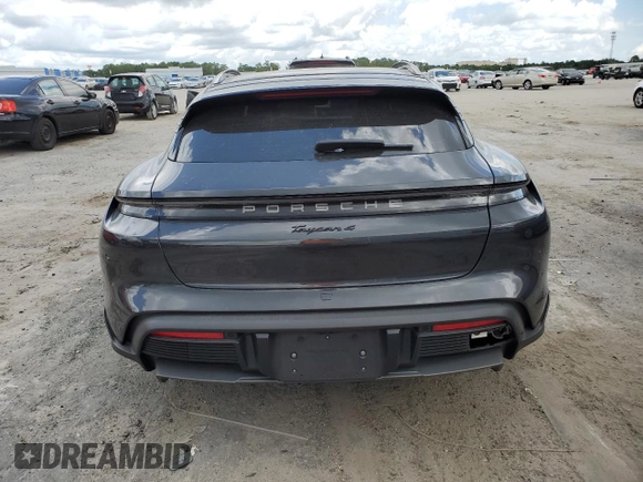2022 Porsche Taycan 4 with VIN WP0BA2Y10NSA67453, listed as a Copart auction lot 59087524 with Not provided miles and Non repairable. Bid and sale history available at DreamBid. Image 6.