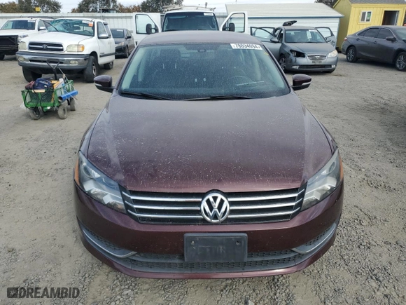 2014 Volkswagen Passat Wolfsburg Ed with VIN 1VWAT7A3XEC063607, listed as a Copart auction lot 78034094 with 136,243 mi miles and Salvage Title. Bid and sale history available at carsss.com. Image 5.