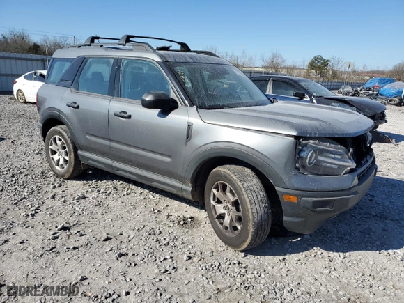 2021 Ford Bronco Sport with VIN 3FMCR9A6XMRA98322, listed as a Copart auction lot 42154895 with 71,397 mi miles and Salvage Title. Bid and sale history available at carsss.com. Image 4.