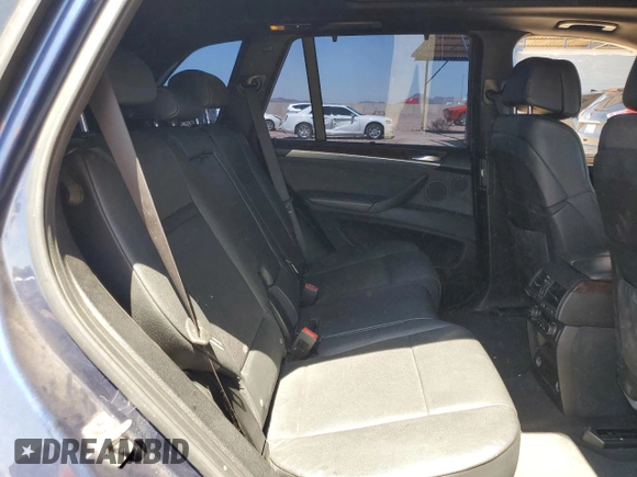 2013 BMW X5 xDrive50i with VIN 5UXZV8C50D0C14833, listed as a Copart auction lot 60749655 with 95,099 mi miles and Salvage title. Bid and sale history available at DreamBid. Image 10.