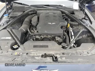 2019 Genesis G80 3.8L z VIN KMTFN4JE8KU328020, wystawiony jako Copart lot #58750905 z przebiegiem 72 415 mil mil oraz Szkoda całkowita • Salvage title. Historia ofert i sprzedaży dostępna na DreamBid. Obrazek 11.