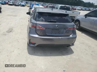 2015 Lexus CT 200h with VIN JTHKD5BH9F2218043, listed as a Copart auction lot 64250315 with 120,001 mi miles and Salvage title. Bid and sale history available at DreamBid. Image 6.