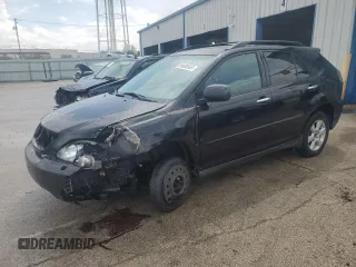 2008 Lexus RX 350 z VIN 2T2HK31U98C059657, wystawiony jako Copart lot #54600565 z przebiegiem 221 144 mil mil oraz Szkoda całkowita • Salvage title. Historia ofert i sprzedaży dostępna na DreamBid. Obrazek 1.