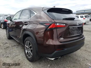 2016 Lexus NX 200t with VIN JTJBARBZXG2072860, listed as a Copart auction lot 43584333 with 94,244 mi miles. Bid and sale history available at carsss.com. Image 2.