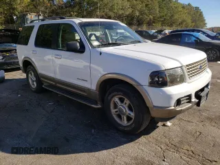 2002 Ford Explorer Eddie Bauer z VIN 1FMZU74E72UC36131, wystawiony jako Copart lot #80281404 z przebiegiem 195 882 mil mil oraz Szkoda całkowita • Salvage title. Historia ofert i sprzedaży dostępna na DreamBid. Obrazek 4.
