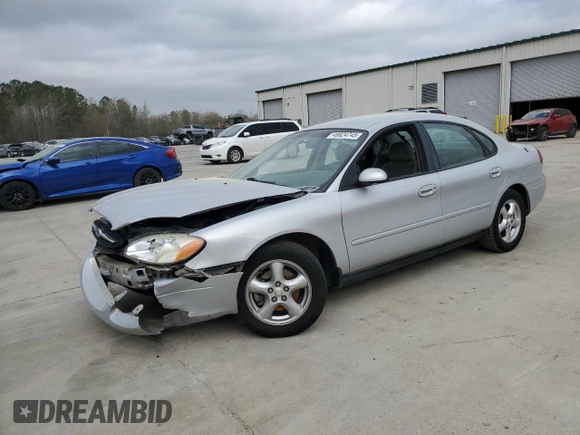 2002 Ford Taurus SE Standard with VIN 1FAHP53U32A196660, listed as a Copart auction lot 49824745 with 143,811 mi miles and Salvage Title. Bid and sale history available at DreamBid. Image 1.