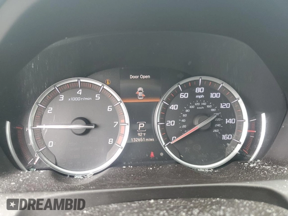 2019 Acura TLX w/A-Spec Pkg with VIN 19UUB3F69KA001543, listed as a Copart auction lot 62479905 with 132,651 mi miles and Salvage title. Bid and sale history available at DreamBid. Image 9.
