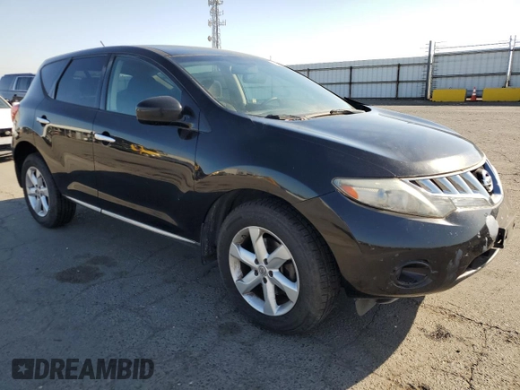 2010 Nissan Murano SL with VIN JN8AZ1MW6AW134271, listed as a Copart auction lot 72604254 with 157,224 mi miles and Salvage Title. Bid and sale history available at carsss.com. Image 4.