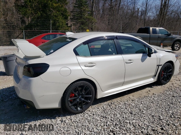 2020 Subaru WRX Premium with VIN JF1VA1B66L9823502, listed as a Copart auction lot 48966825 with 72,858 mi miles and Salvage Title. Bid and sale history available at carsss.com. Image 3.