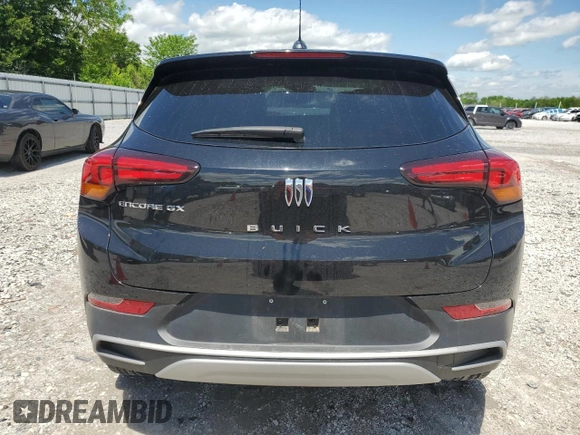 2024 Buick Encore GX Preferred with VIN KL4AMBSL0RB148057, listed as a Copart auction lot 54967605 with 14,888 mi miles and Salvage title. Bid and sale history available at DreamBid. Image 6.