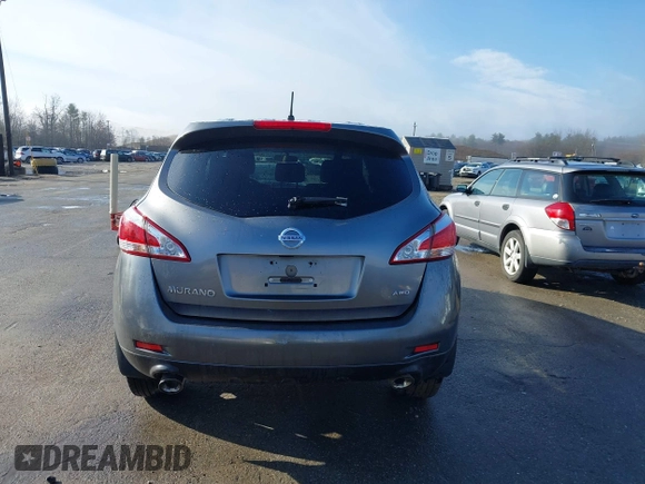 2013 Nissan Murano SV with VIN JN8AZ1MW7DW305484, listed as a IAAI auction lot 41884331 with 130,380 mi miles. Bid and sale history available at carsss.com. Image 16.