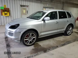 2009 Porsche Cayenne Turbo with VIN WP1AC29P49LA83157, listed as a Copart auction lot 50951515 with 122,091 mi miles and Salvage title. Bid and sale history available at DreamBid. Image 1.