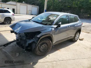 2025 Toyota Corolla Cross L with VIN 7MUAAAAG6SV126873, listed as a Copart auction lot 59287185 with 2,493 mi miles and Clean title. Bid and sale history available at DreamBid. Image 1.