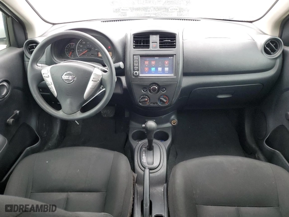 2019 Nissan Versa Sedan SV with VIN 3N1CN7AP3KL812260, listed as a Copart auction lot 47736755 with 128,661 mi miles and Salvage Title. Bid and sale history available at carsss.com. Image 8.