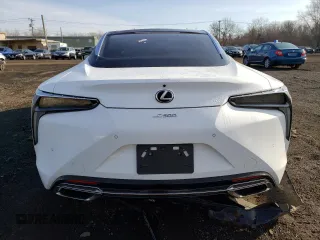 2018 Lexus LC with VIN JTHHP5AY6JA001955, listed as a Copart auction lot 83386534 with 45,992 mi miles and Salvage Title. Bid and sale history available at carsss.com. Image 6.