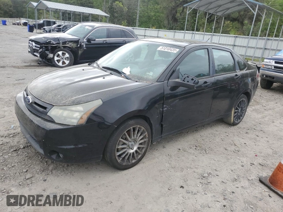 2011 Ford Focus SES with VIN 1FAHP3GNXBW124350, listed as a Copart auction lot 51010435 with 103,008 mi miles and Clean Title. Bid and sale history available at carsss.com. Image 1.