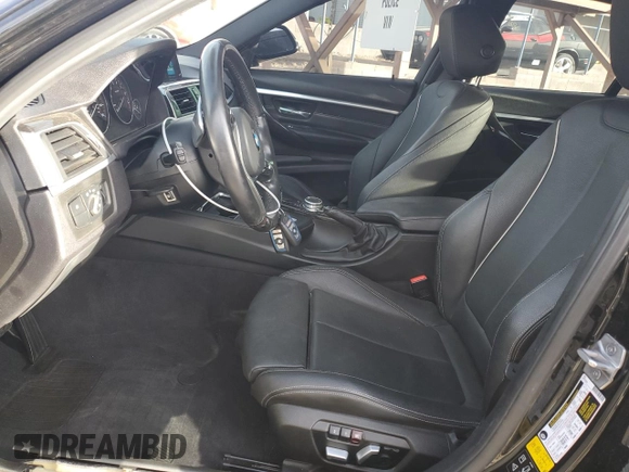 2017 BMW 3 Series 340i xDrive with VIN WBA8B7G38HNU37620, listed as a Copart auction lot 84096854 with 46,940 mi miles and Salvage title. Bid and sale history available at DreamBid. Image 7.