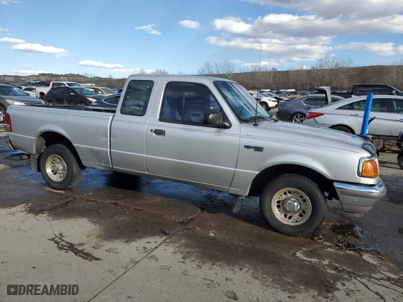 1996 Ford Ranger XLT with VIN 1FTCR14X4TPB04468, listed as a Copart auction lot 46715035 with 193,284 mi miles and Salvage Title. Bid and sale history available at carsss.com. Image 4.