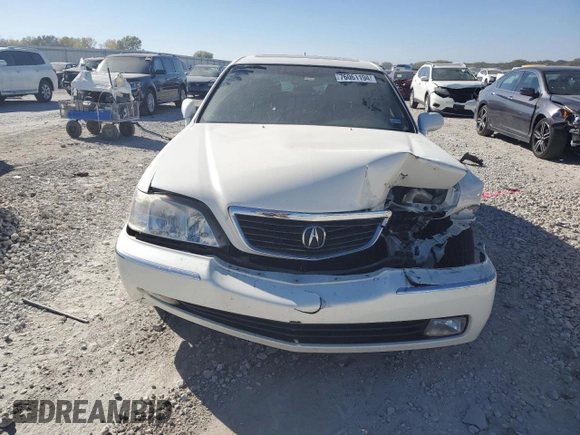2004 Acura RL w/Navigation System with VIN JH4KA96684C007108, listed as a Copart auction lot 76061194 with 0 mi miles and Salvage Title. Bid and sale history available at carsss.com. Image 5.