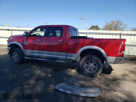2015 Ram 2500 Laramie with VIN 3C6UR5FL2FG600407, listed as a Copart auction lot 50153195 with 201,064 mi miles and Salvage Title. Bid and sale history available at carsss.com. Image 2.