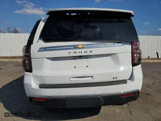 2023 Chevrolet Tahoe LT with VIN 1GNSKNKD2PR285362, listed as a Copart auction lot 46849505 with 48,251 mi miles and Clean Title. Bid and sale history available at carsss.com. Image 6.