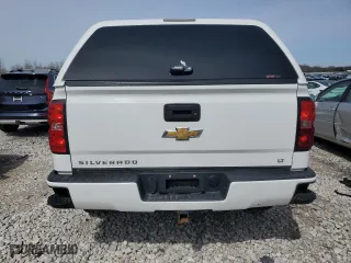2018 Chevrolet Silverado 1500 LT with VIN 3GCUKREC7JG514282, listed as a Copart auction lot 51233285 with 201,593 mi miles and Clean Title. Bid and sale history available at carsss.com. Image 6.