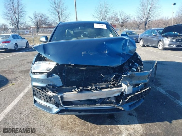 2018 Audi Q3 Premium with VIN WA1ECCFS9JR025378, listed as a IAAI auction lot 41328484 with 152673 miles. Bid and sale history available at carsss.com. Image 12.