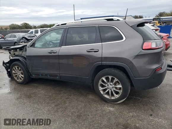 2021 Jeep Cherokee Latitude Plus with VIN 1C4PJLLB1MD155133, listed as a Copart auction lot 87655755 with 31,221 mi miles and Salvage title. Bid and sale history available at DreamBid. Image 2.