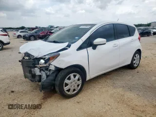 2017 Nissan Note S Plus with VIN 3N1CE2CP8HL359309, listed as a Copart auction lot 57729915 with 73,534 mi miles and Salvage title. Bid and sale history available at DreamBid. Image 1.