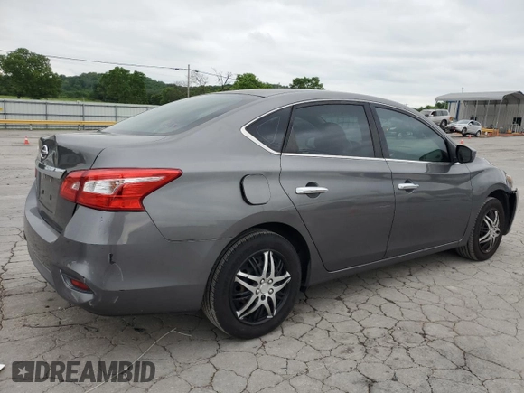 2017 Nissan Sentra S with VIN 3N1AB7AP2HY208534, listed as a Copart auction lot 55884165 with 126,828 mi miles and Clean Title. Bid and sale history available at DreamBid. Image 3.