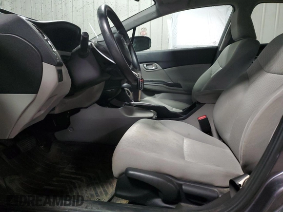 2015 Honda Civic LX with VIN 19XFB2F50FE026925, listed as a Copart auction lot 55179905 with 181,255 mi miles and Non Repairable. Bid and sale history available at DreamBid. Image 7.