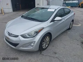 2016 Hyundai Elantra SE with VIN 5NPDH4AEXGH683821, listed as a IAAI auction lot 42019626 with 250,496 mi miles. Bid and sale history available at carsss.com. Image 2.