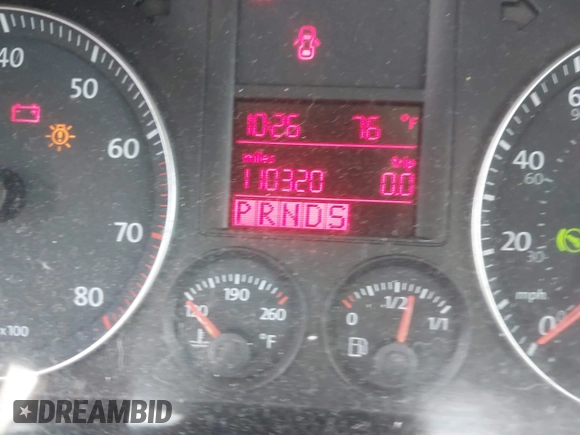 2008 Volkswagen Jetta S with VIN 3VWJZ71K38M088759, listed as a IAAI auction lot 42096924 with 110,320 mi miles and . Bid and sale history available at DreamBid. Image 7.