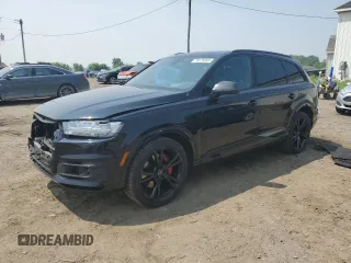 2019 Audi Q7 Prestige z VIN WA1VAAF70KD049766, wystawiony jako Copart lot #59126565 z przebiegiem 131 154 mil mil oraz Czysty tytuł • Clean title. Historia ofert i sprzedaży dostępna na DreamBid. Obrazek 1.