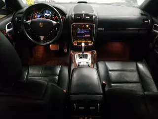 2008 Porsche Cayenne Turbo with VIN WP1AC29P58LA83408, listed as a Copart auction lot 41396465 with 93,235 mi miles and Salvage Title. Bid and sale history available at carsss.com. Image 8.