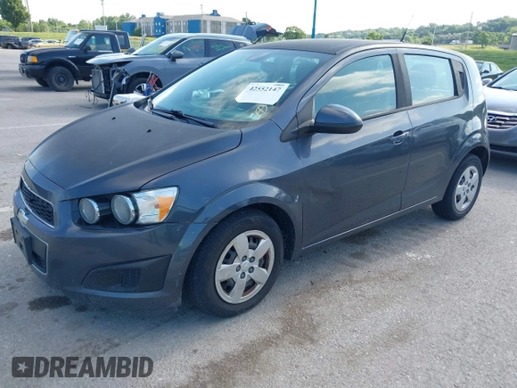 2013 Chevrolet Sonic LS with VIN 1G1JA6SH0D4212041, listed as a IAAI auction lot 42552147 with 192,934 mi miles and . Bid and sale history available at DreamBid. Image 2.