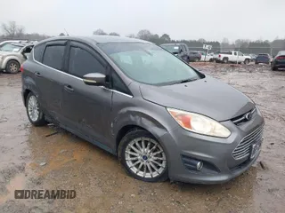 2013 Ford C-Max Energi SEL with VIN 1FADP5CUXDL514988, listed as a IAAI auction lot 41544219 with 259,557 mi miles. Bid and sale history available at carsss.com. Image 1.