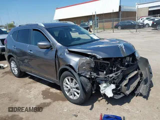 2019 Nissan Rogue SV with VIN KNMAT2MTXKP548349, listed as a IAAI auction lot 41990779 with 54,948 mi miles and . Bid and sale history available at DreamBid. Image 1.