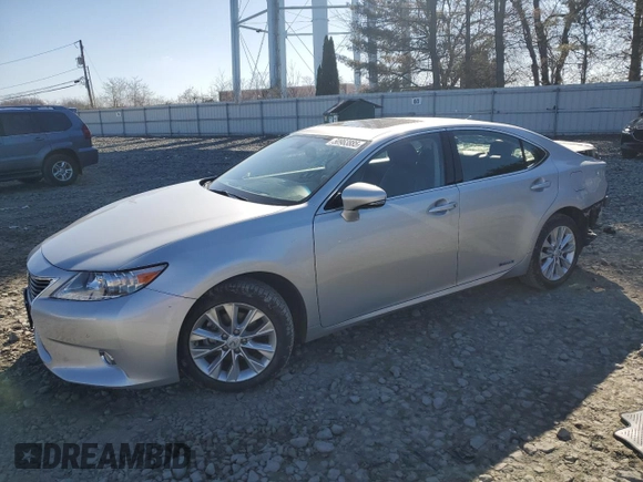 2013 Lexus ES 300h Hybrid with VIN JTHBW1GG1D2019567, listed as a Copart auction lot 50963885 with 92,663 mi miles and Salvage Title. Bid and sale history available at carsss.com. Image 1.