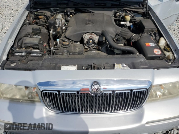 1999 Mercury Grand Marquis LS with VIN 2MEFM75WXXX682027, listed as a Copart auction lot 53906165 with 116,616 mi miles and Salvage Title. Bid and sale history available at DreamBid. Image 11.