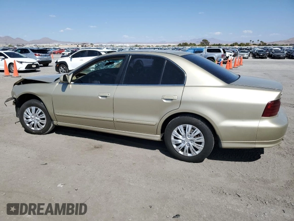 2001 Mitsubishi Galant ES z VIN 4A3AA46G41E110547, wystawiony jako Copart lot #70251704 z przebiegiem 147 187 mil mil oraz Szkoda całkowita • Salvage title. Historia ofert i sprzedaży dostępna na DreamBid. Obrazek 2.