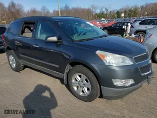 2012 Chevrolet Traverse LS with VIN 1GNKRFED0CJ287231, listed as a IAAI auction lot 41948606 with NaN miles. Bid and sale history available at carsss.com. Image 1.