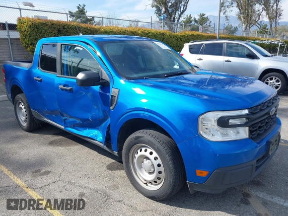 2022 Ford Maverick XL with VIN 3FTTW8E30NRA20849, listed as a IAAI auction lot 41763931 with 110,522 mi miles and . Bid and sale history available at DreamBid. Image 1.